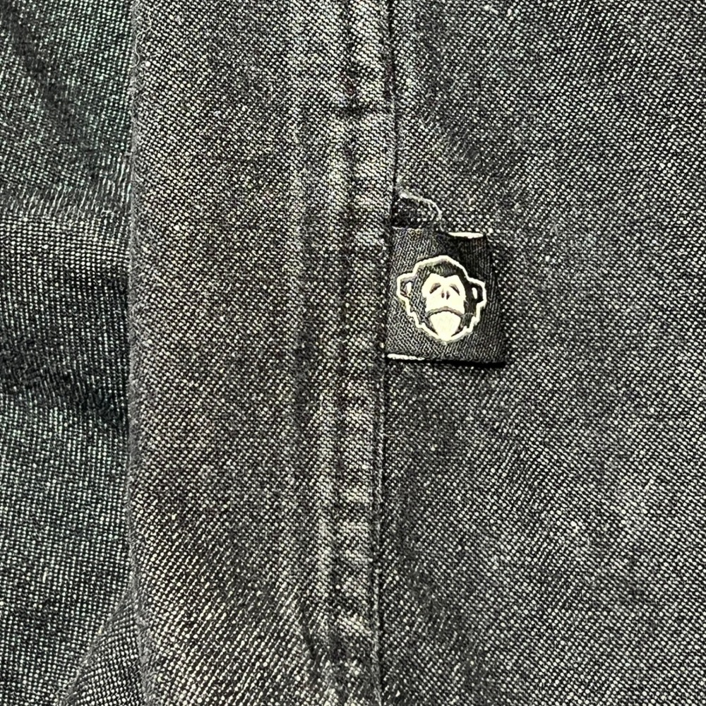 Howler Brothers Dust Up Denim Gray Pearl Snap Button‎ Western Size XXL - Picture 6 of 11